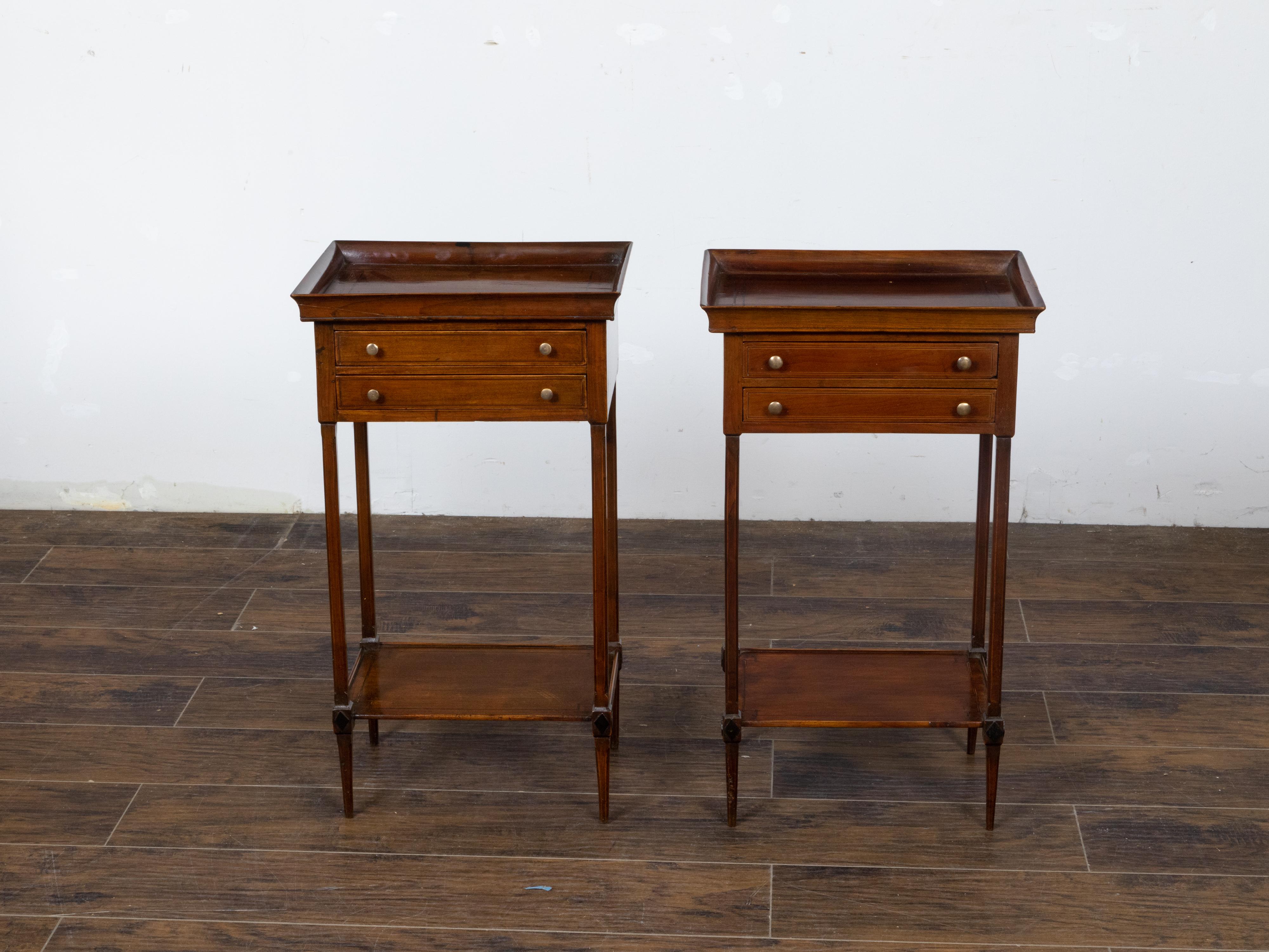 side tables with drawers