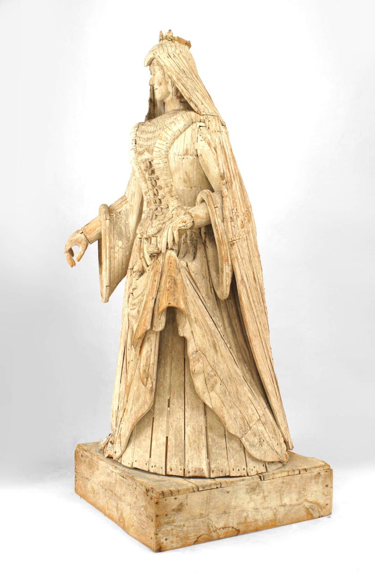 Pair of French ‘19th Century’ Monumental Figures of a Duke and Duchess