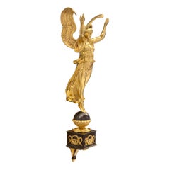 Pair of French 19th Century Neo-Classical St. Bronze and Ormolu Wall Decor