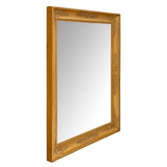 Pair of French 19th Century Neo-Classical St. Giltwood Mirrors
