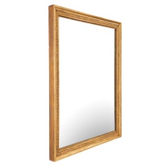 Pair of French 19th Century Neoclassical Style Giltwood Mirrors