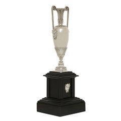 Coppia di vasi francesi del XIX secolo in stile neoclassico "Grand Tour