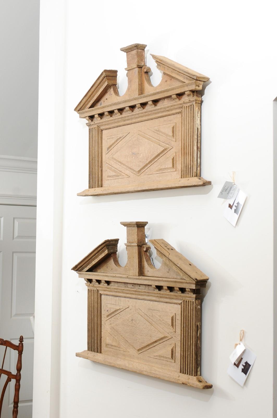pilasters and pediments