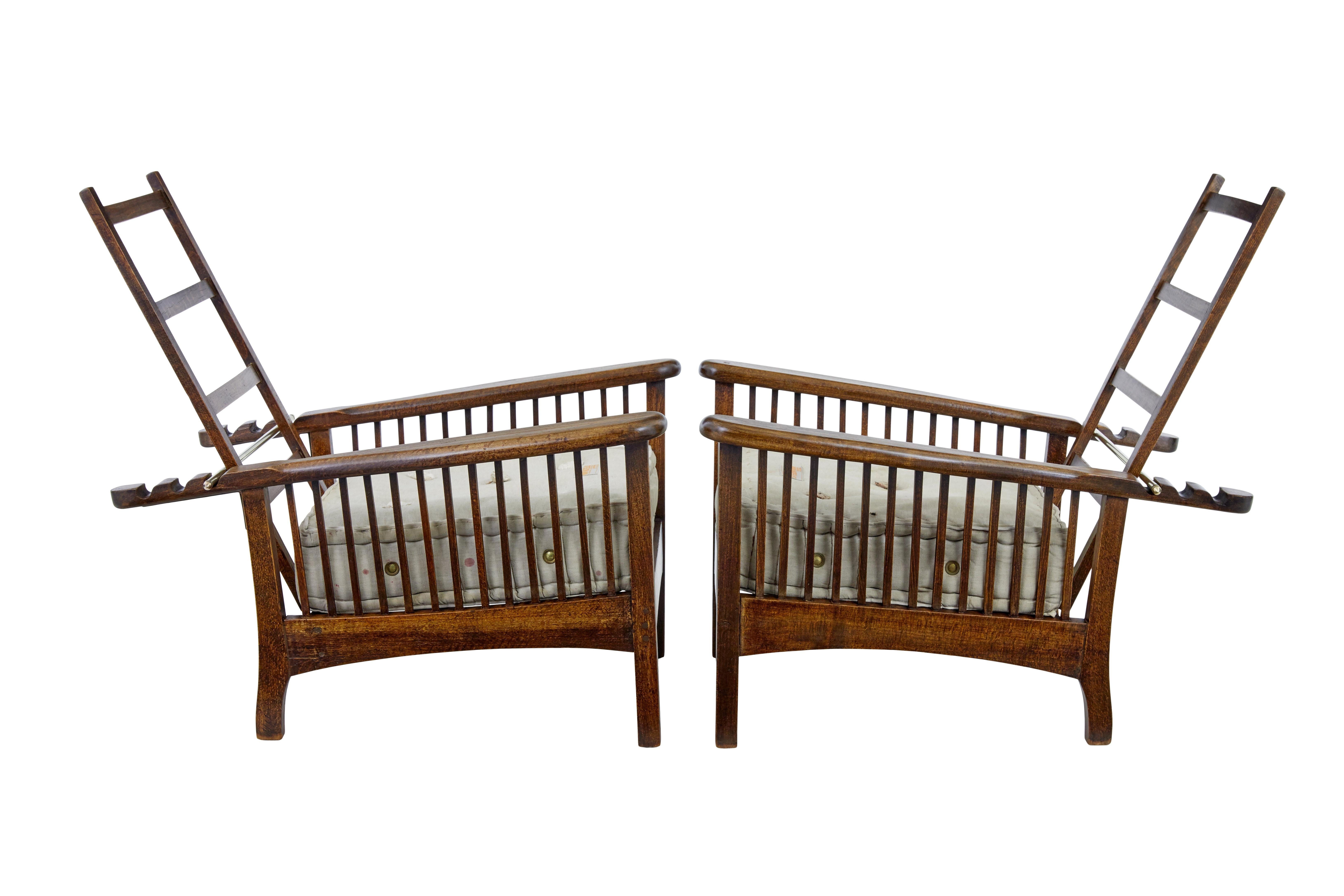 French Pair of french 19th century plantation armchairs For Sale