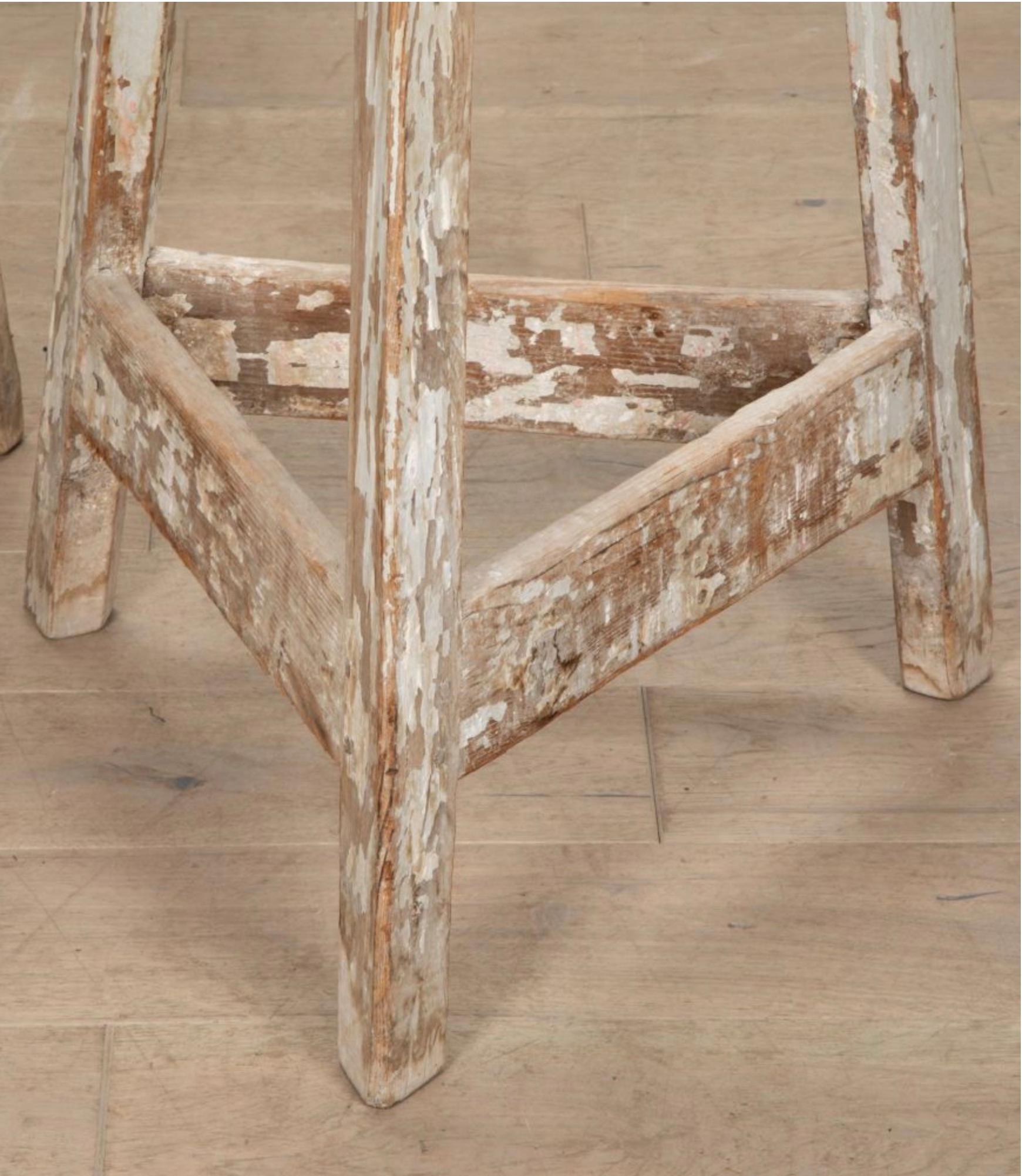 Pair of French 19th Century Sculptors Stands For Sale 2