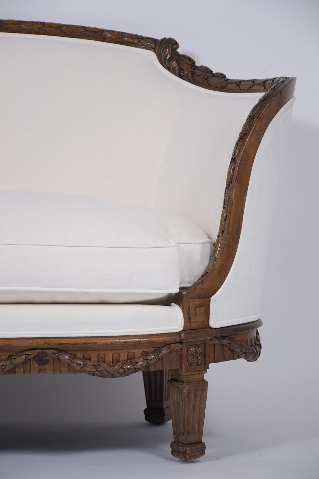 Pair of French 19th Century Settees 4