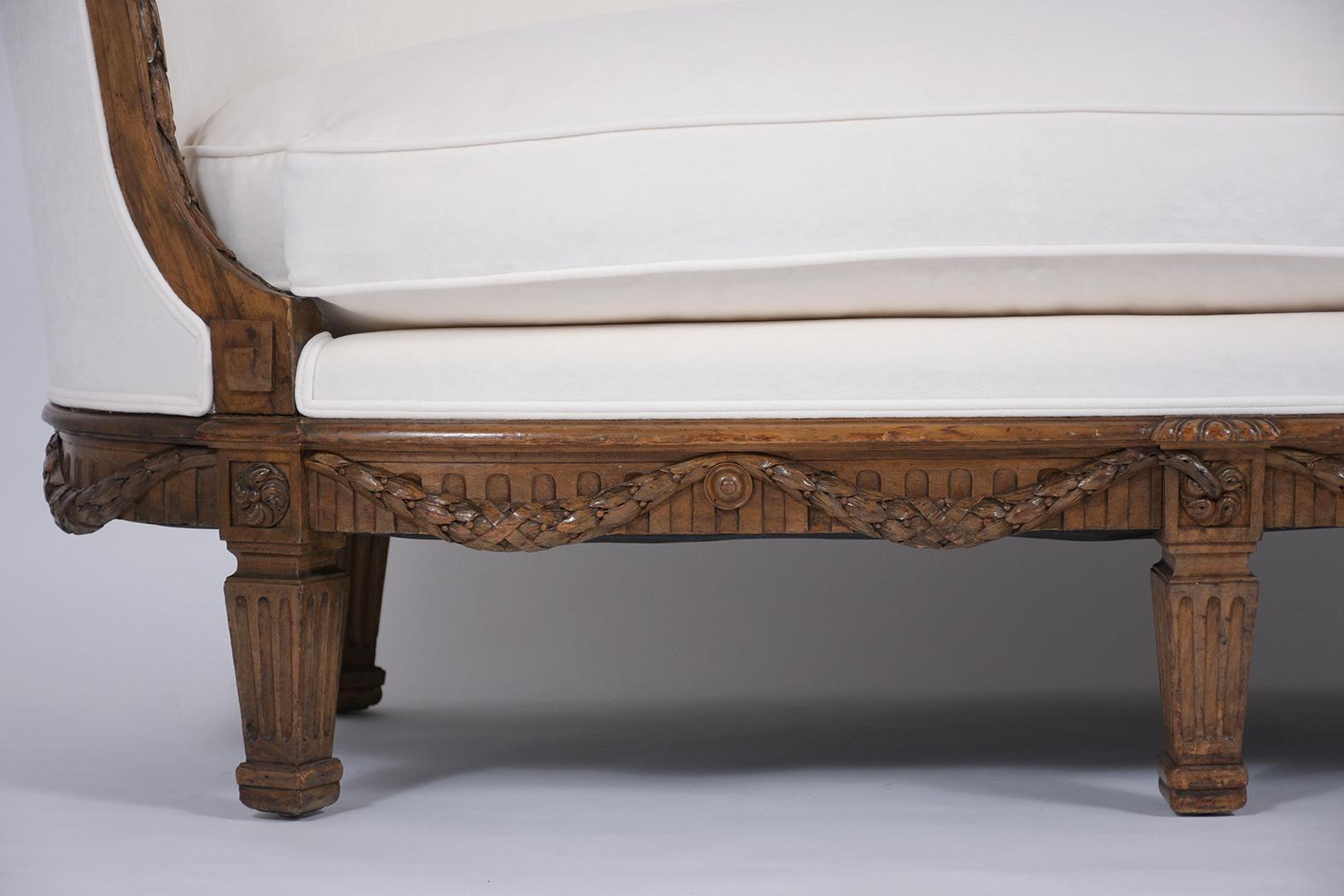 Pair of French 19th Century Settees 1