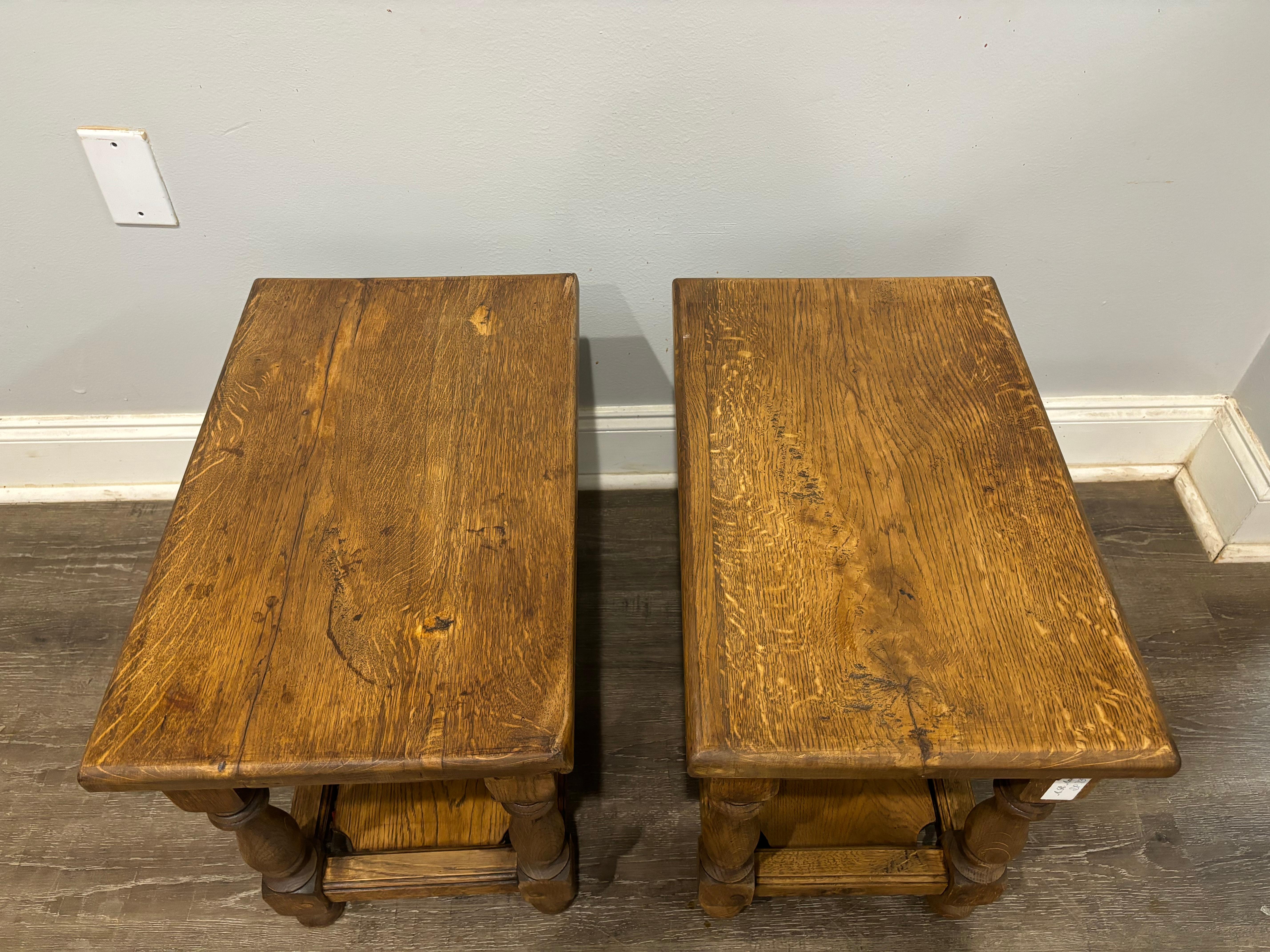 Pair of French 19th Century Side Tables For Sale 5