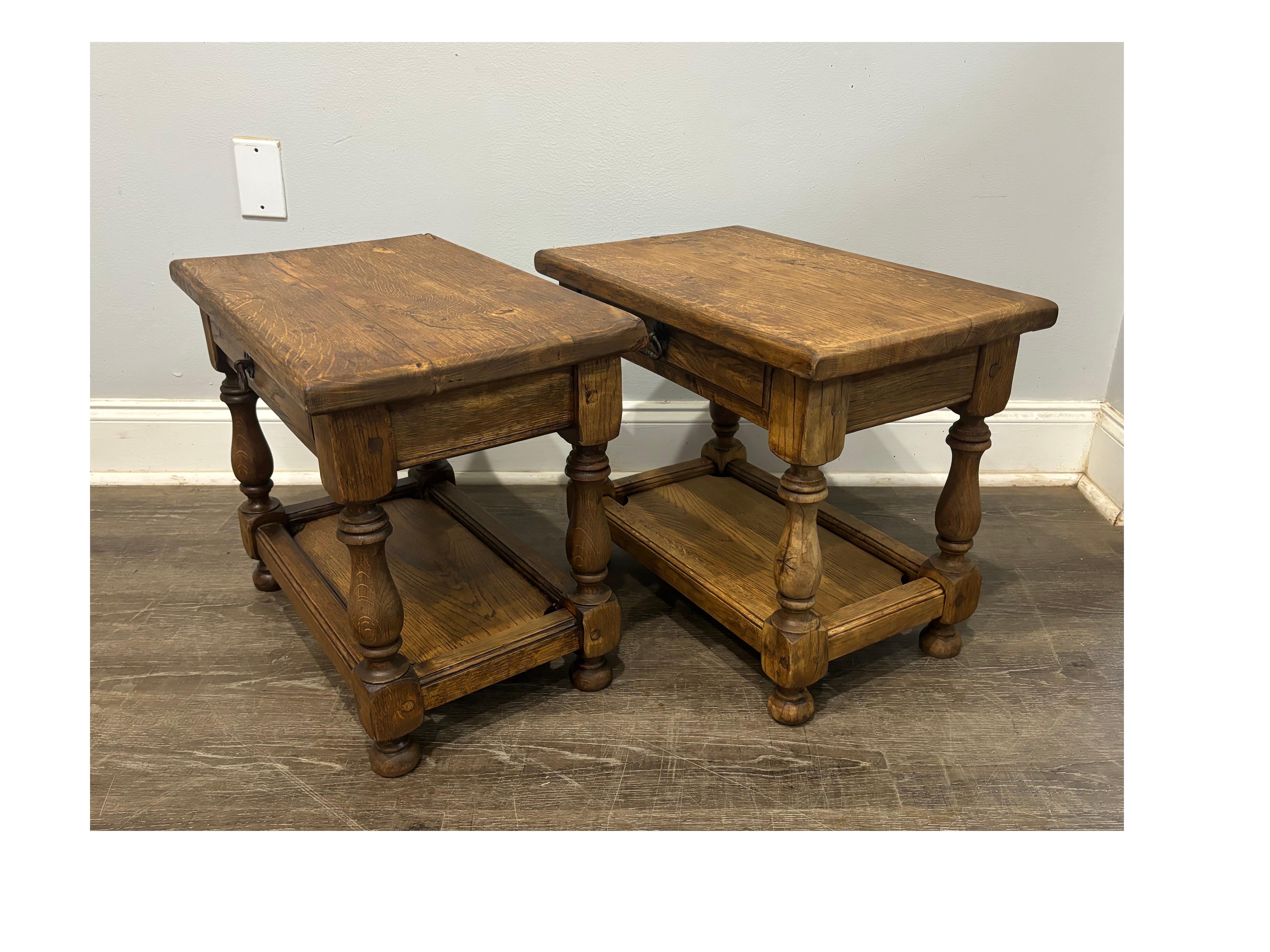 Pair of French 19th Century Side Tables For Sale 1