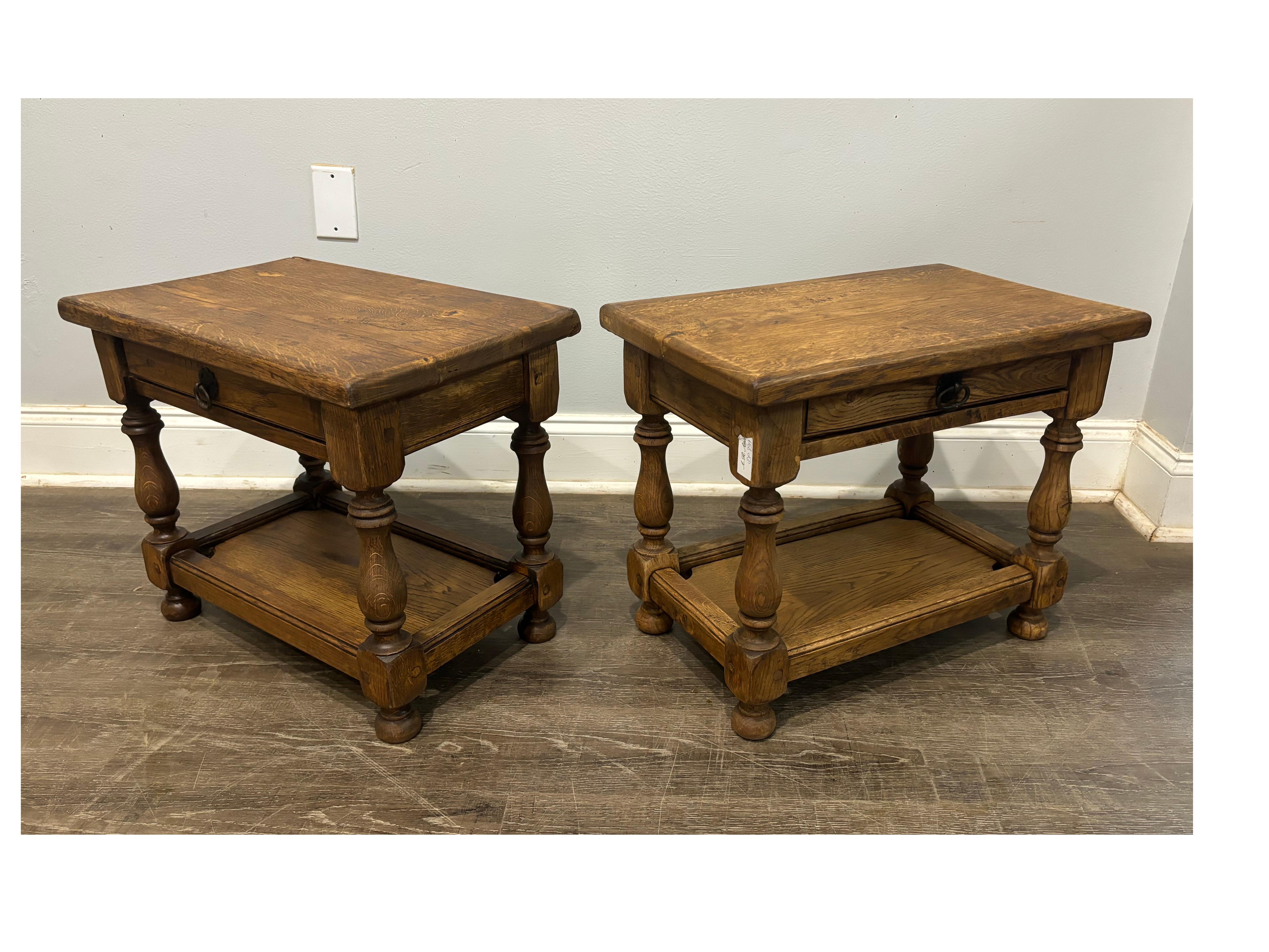 Pair of French 19th Century Side Tables For Sale 3