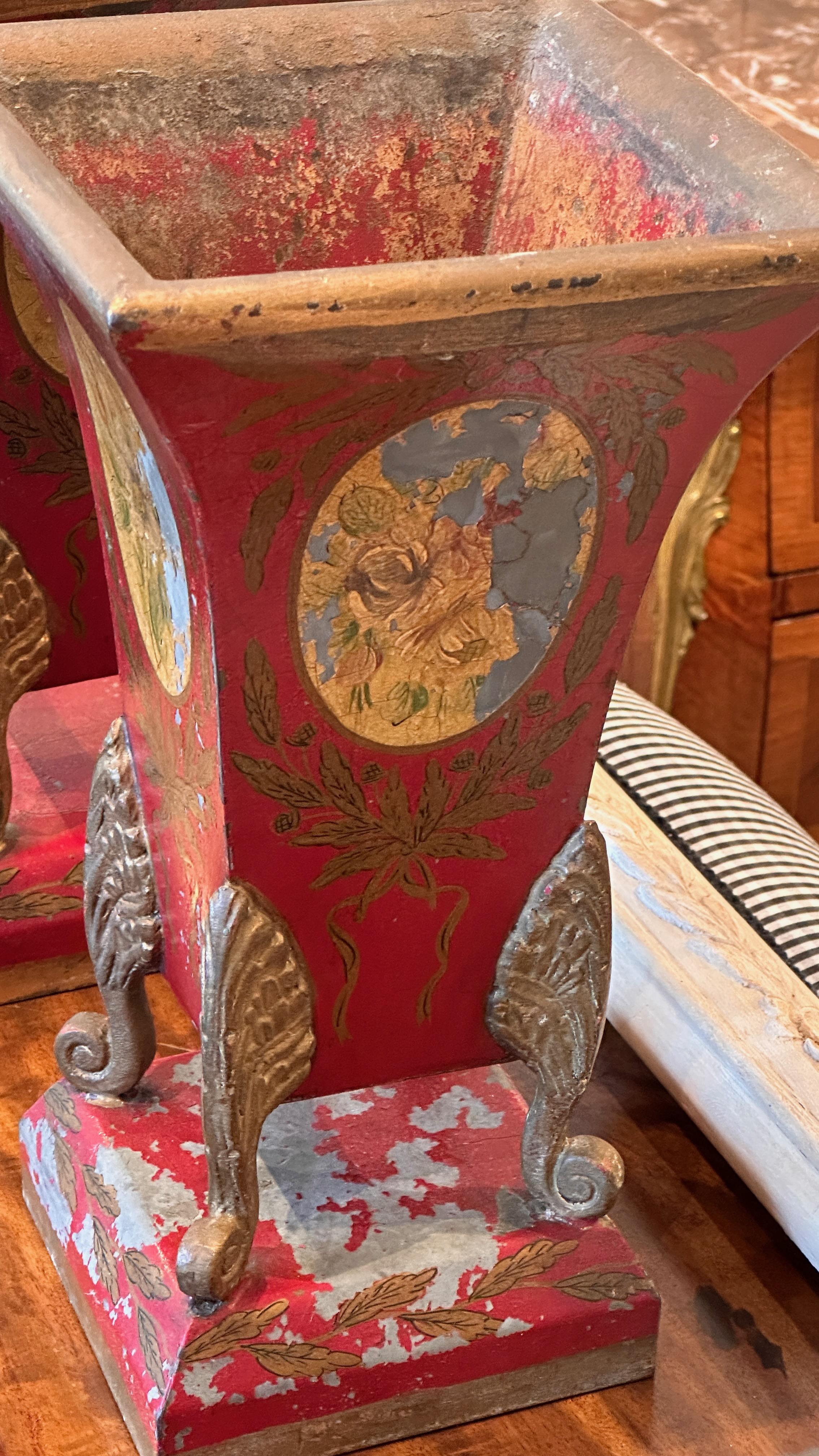 XIXe siècle Paire d'urnes françaises du 19ème siècle en vente