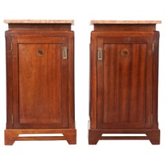 Pair of French 20th Century Art Deco Bedside Cabinets