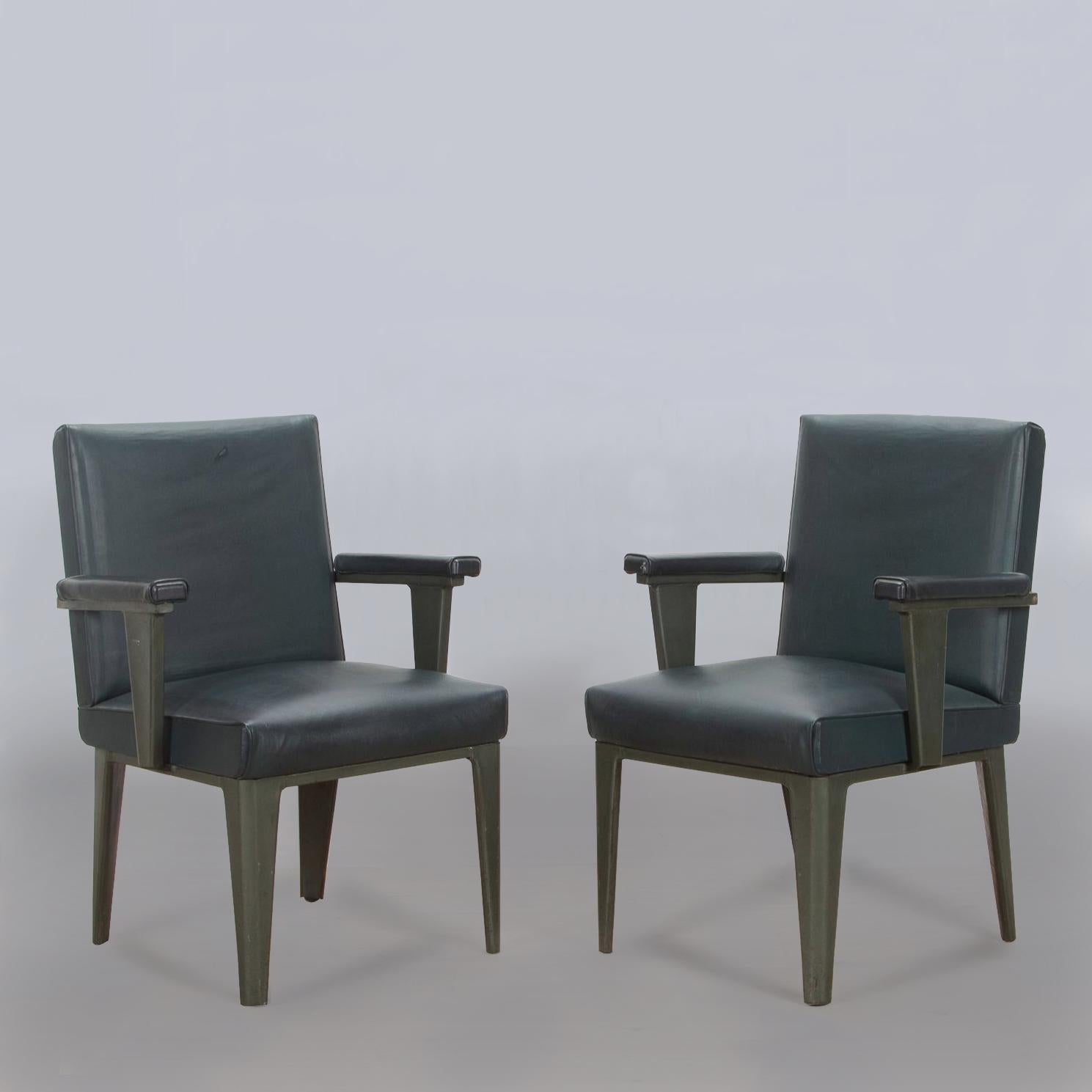 Modern Pair of French 20th Century Maison Dominique Chairs For Sale