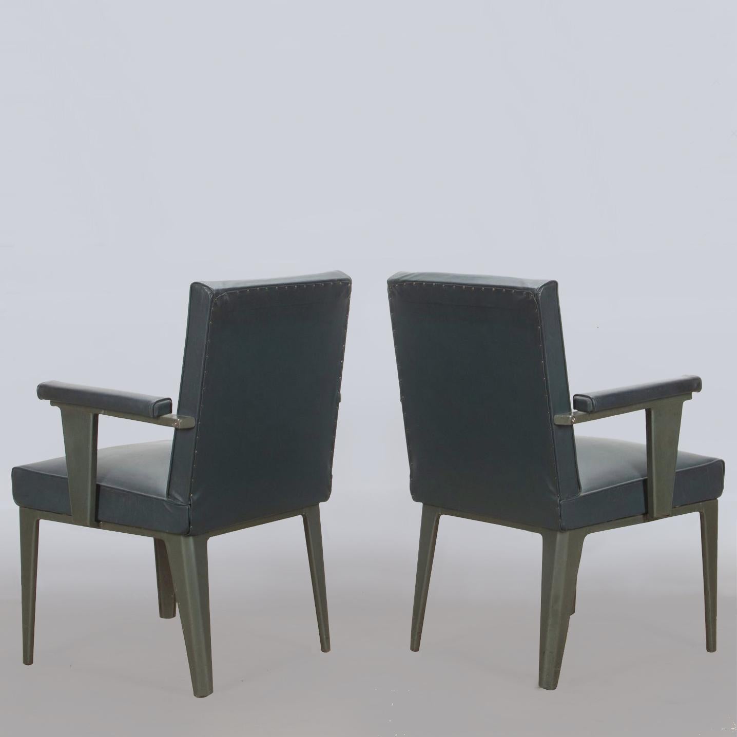 Pair of French 20th Century Maison Dominique Chairs In Good Condition For Sale In London, GB