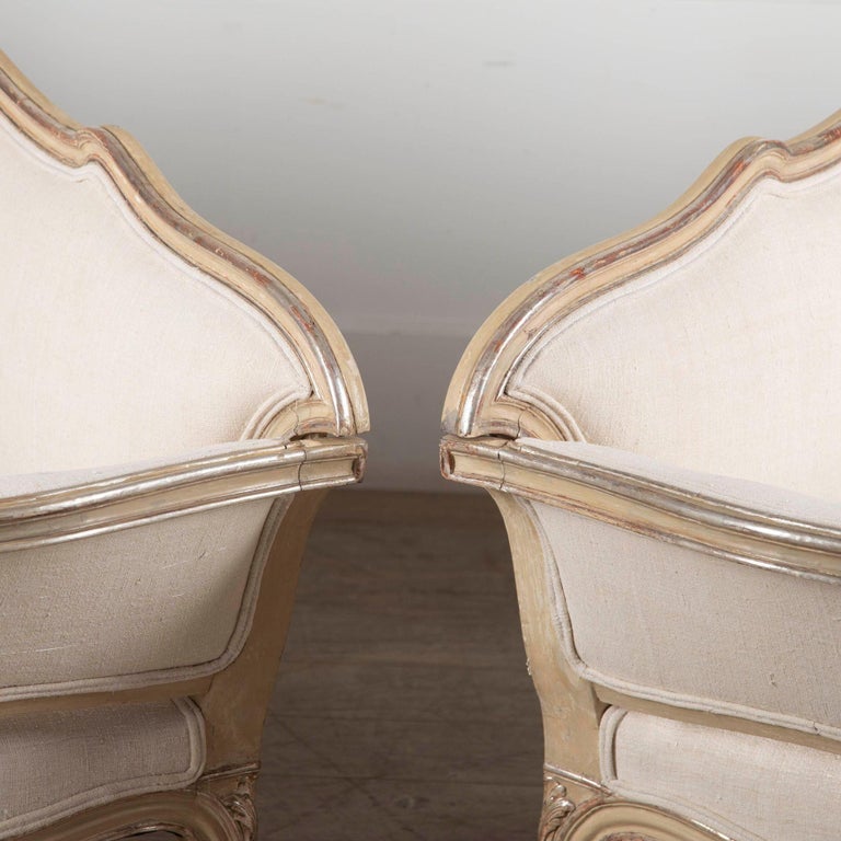 Pair of French 20th Century Sofas For Sale at 1stDibs