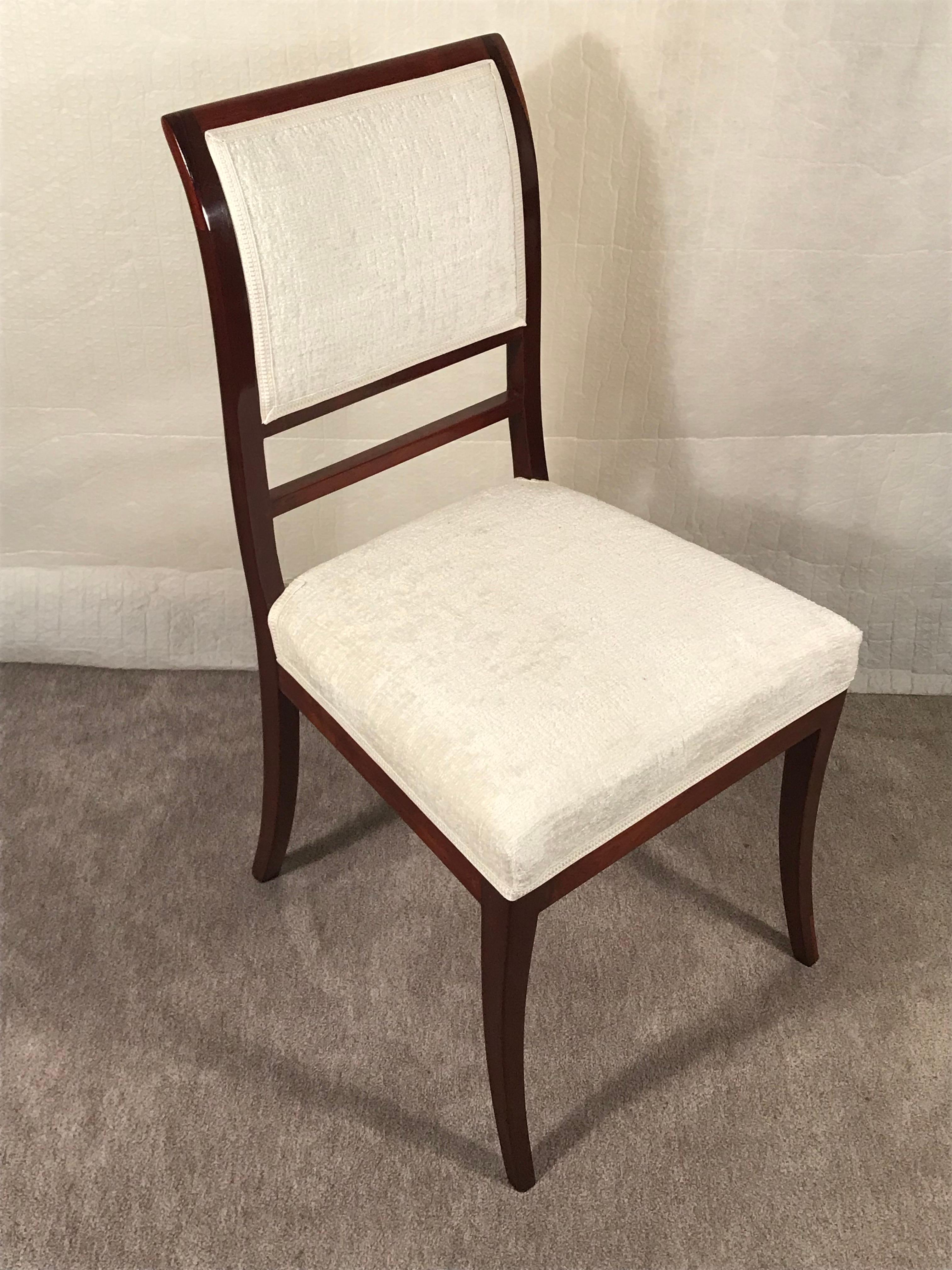 Pair of French Antique Chairs, 1830 In Good Condition For Sale In Leimen, DE