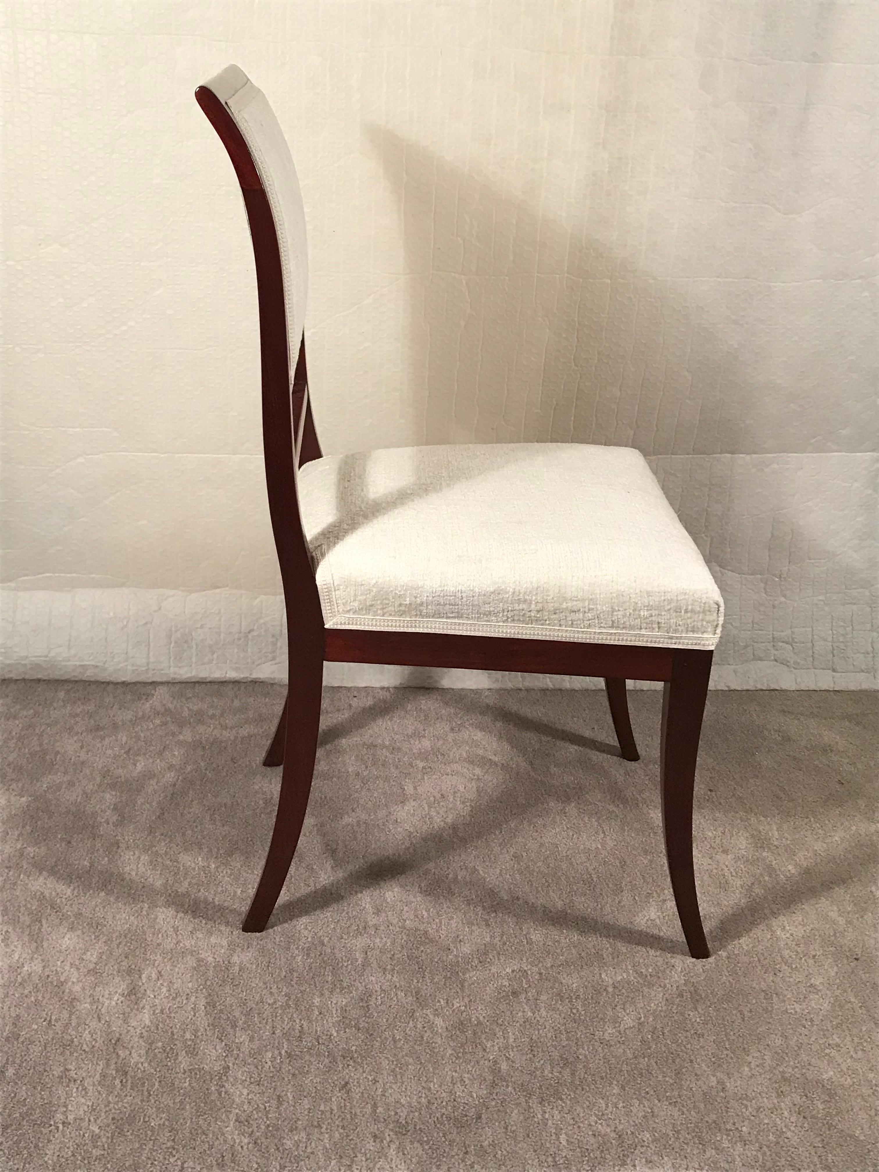 Mid-19th Century Pair of French Antique Chairs, 1830 For Sale