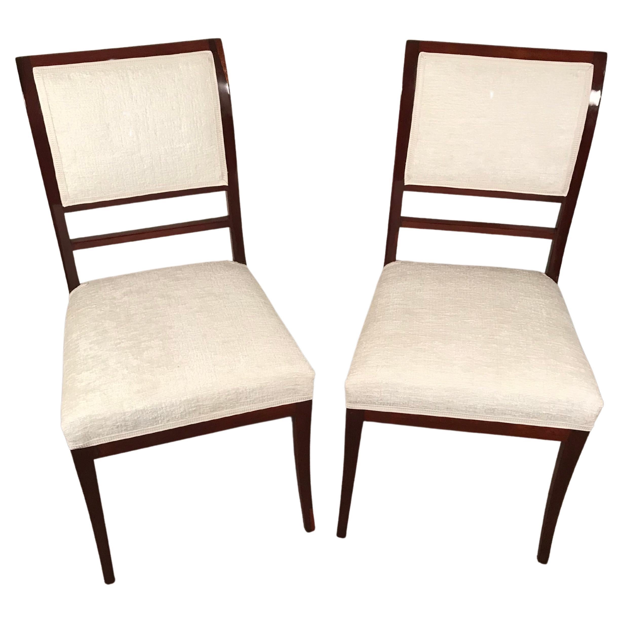 Paar antike französische Stühle, 1830