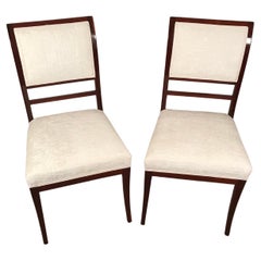 Paire de chaises anciennes françaises, 1830