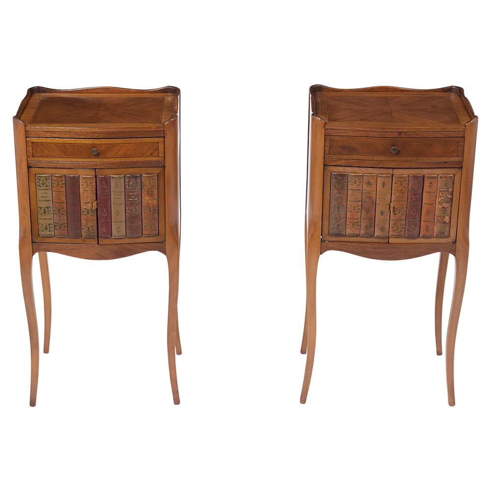Pair of Antique Louis XV Nightstands In Good Condition In Los Angeles, CA