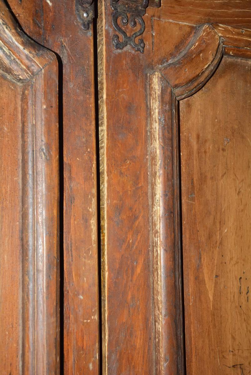 Pair of French Antique Wood Doors or Shutters In Fair Condition In Sheffield, MA