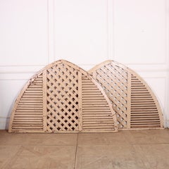 Pair of French Arched Shutters