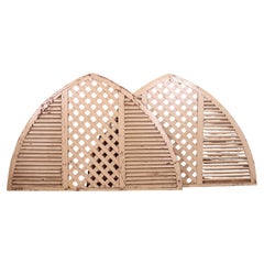 Pair of French Arched Shutters