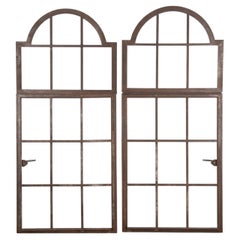 Coppia di finestre architettoniche francesi
