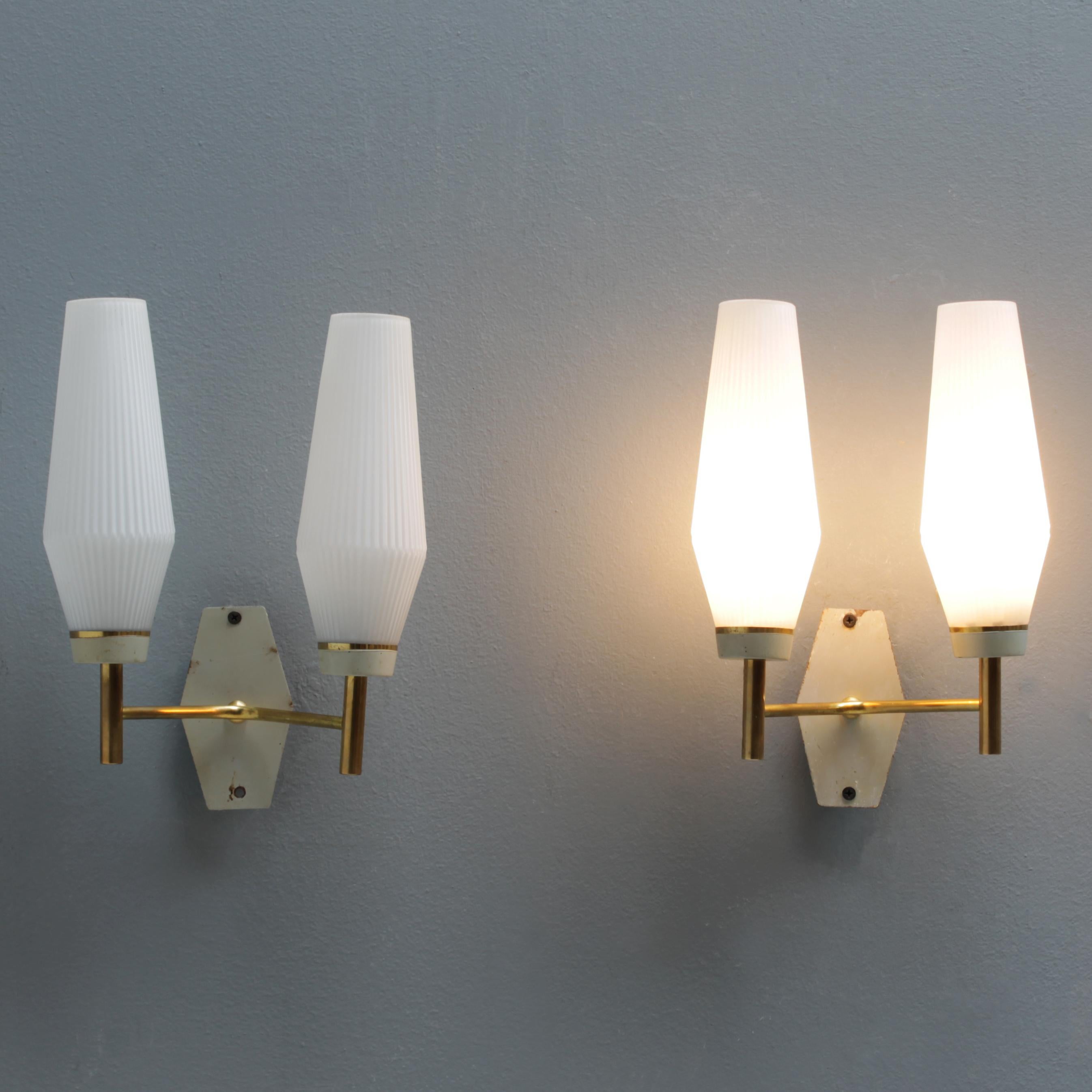 Pair of French Arlus Wall Lights 1