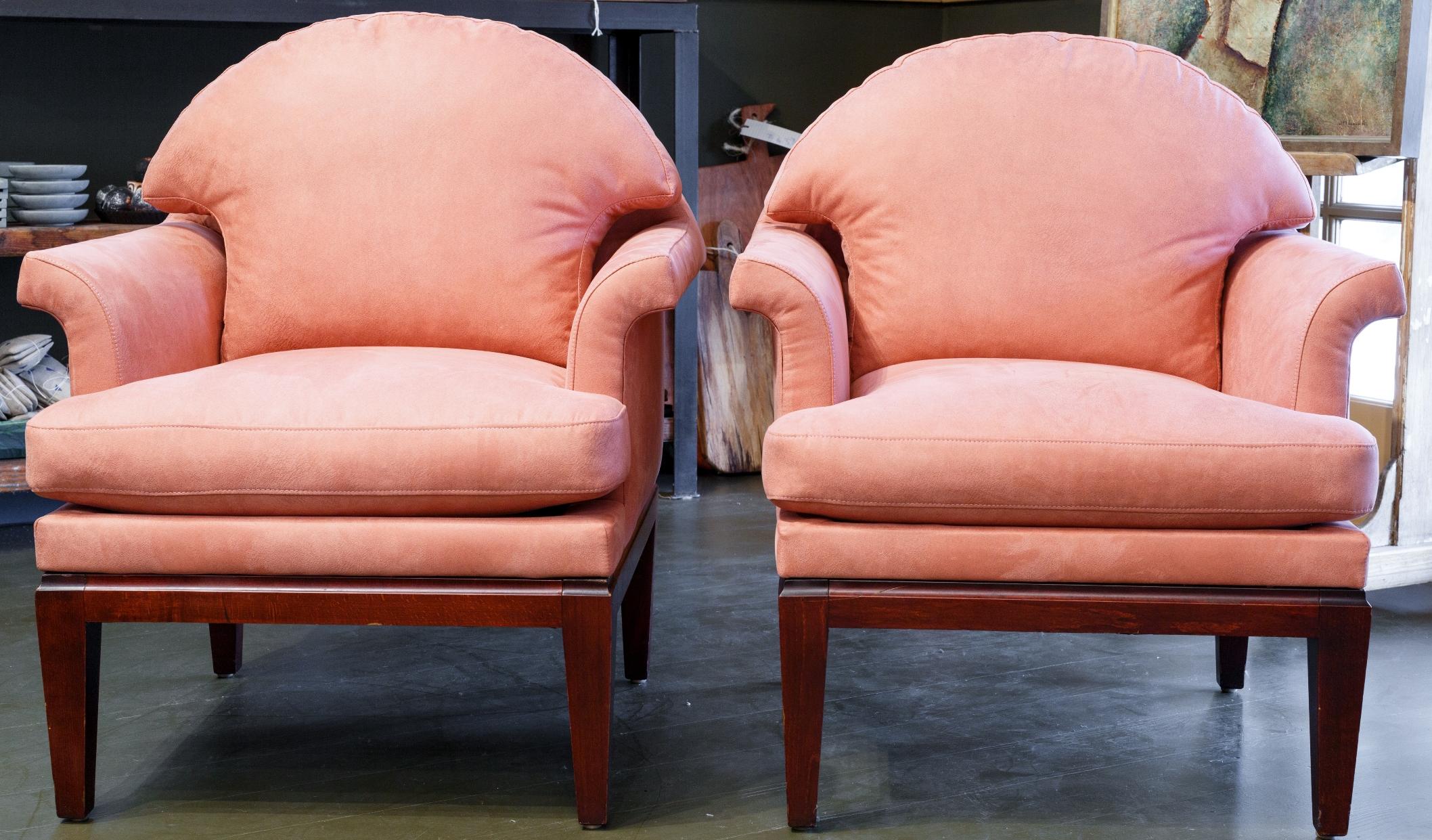 Machine-Made Pair of French Armchairs in Modern Style