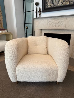 Pair of French Armchairs after an Original Danish Design