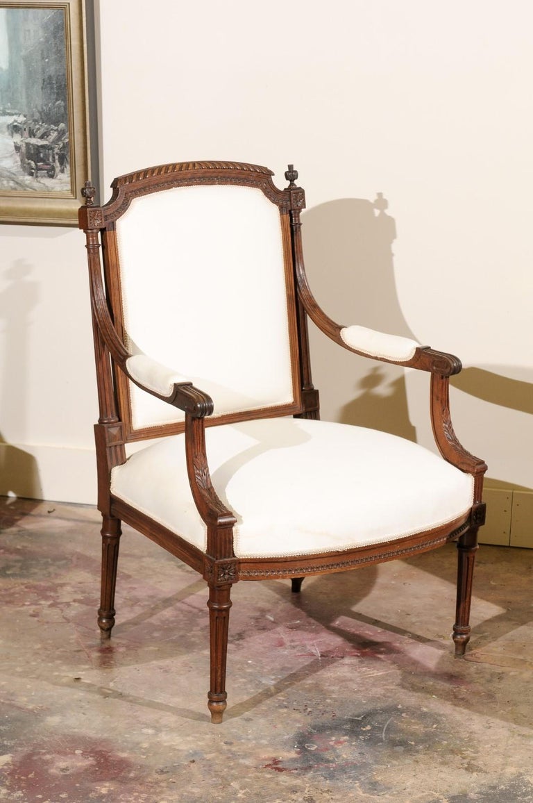 Pair of French Armchairs at 1stDibs