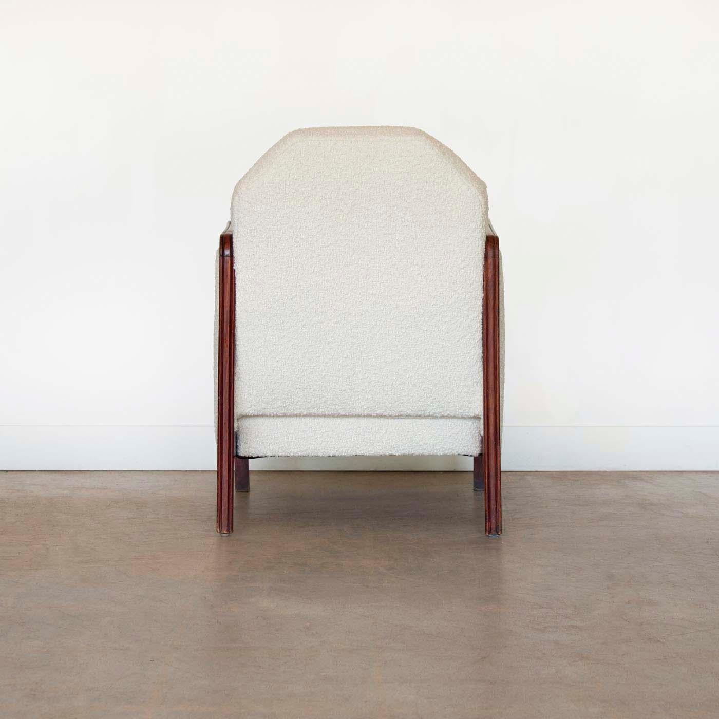 Pair of French Art Deco Arm Chairs 4