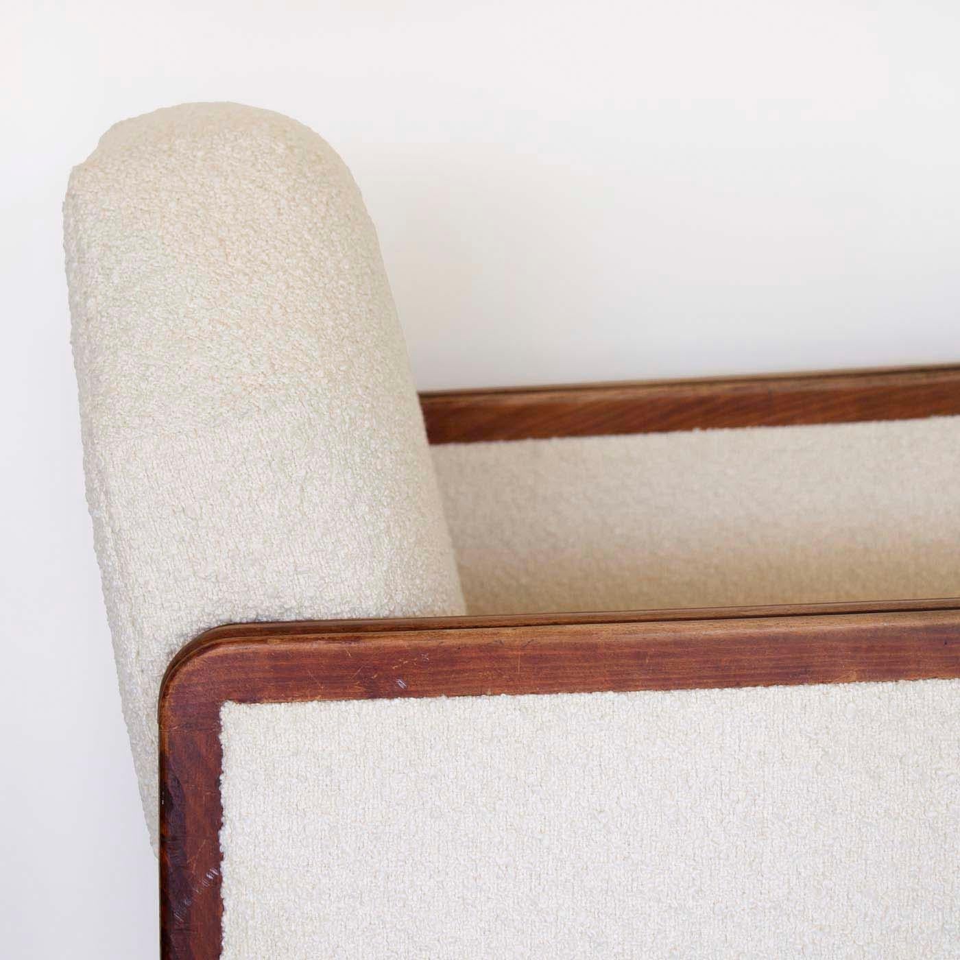 Pair of French Art Deco Arm Chairs 5