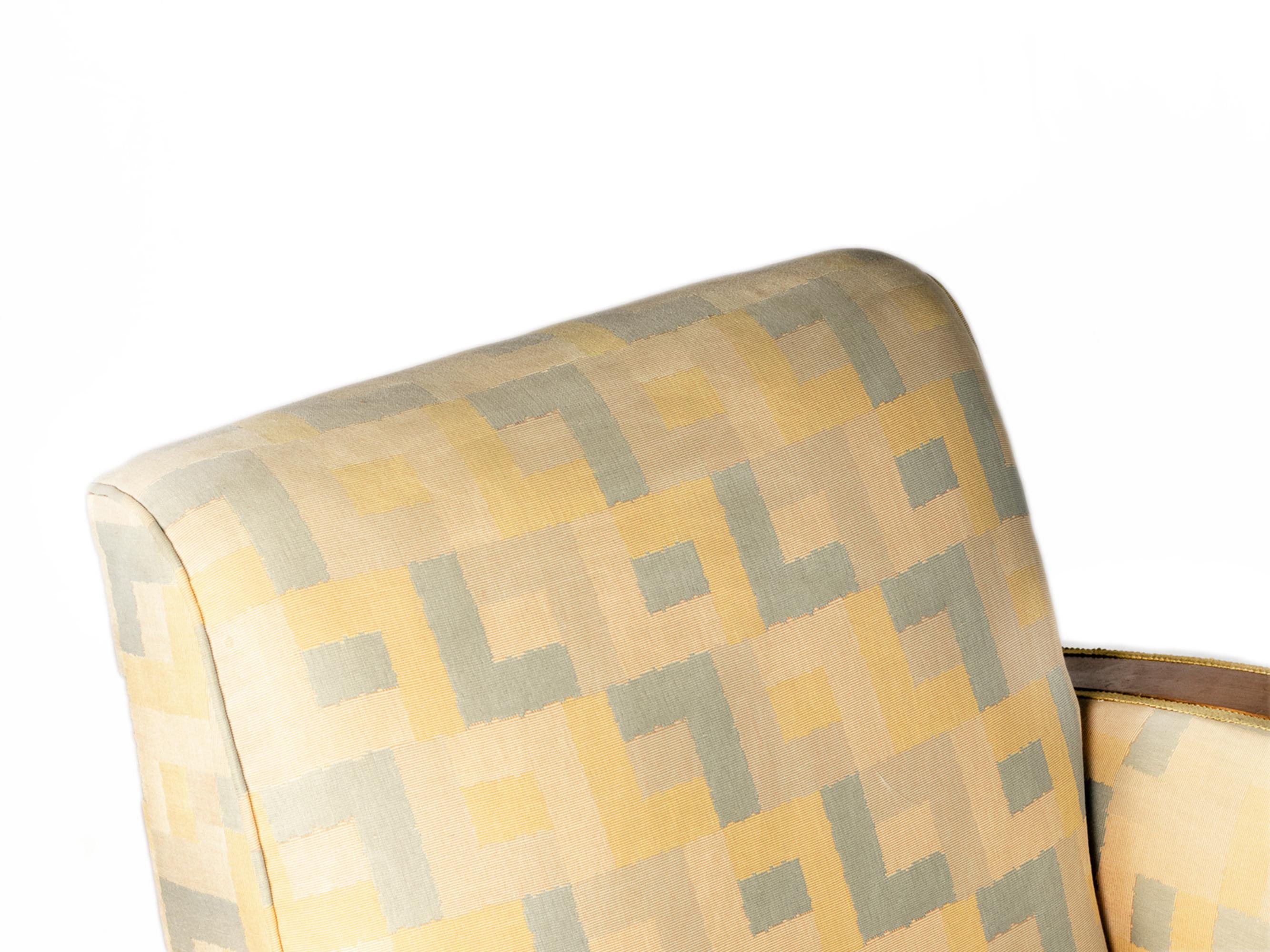 Pair Of French Art Deco Armchairs, 20th Century For Sale 2