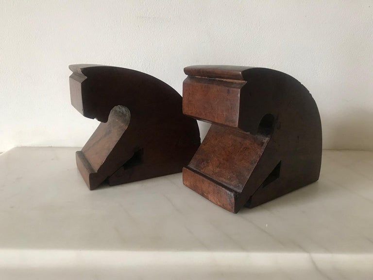 Pair of French Art Deco Bookends at 1stDibs