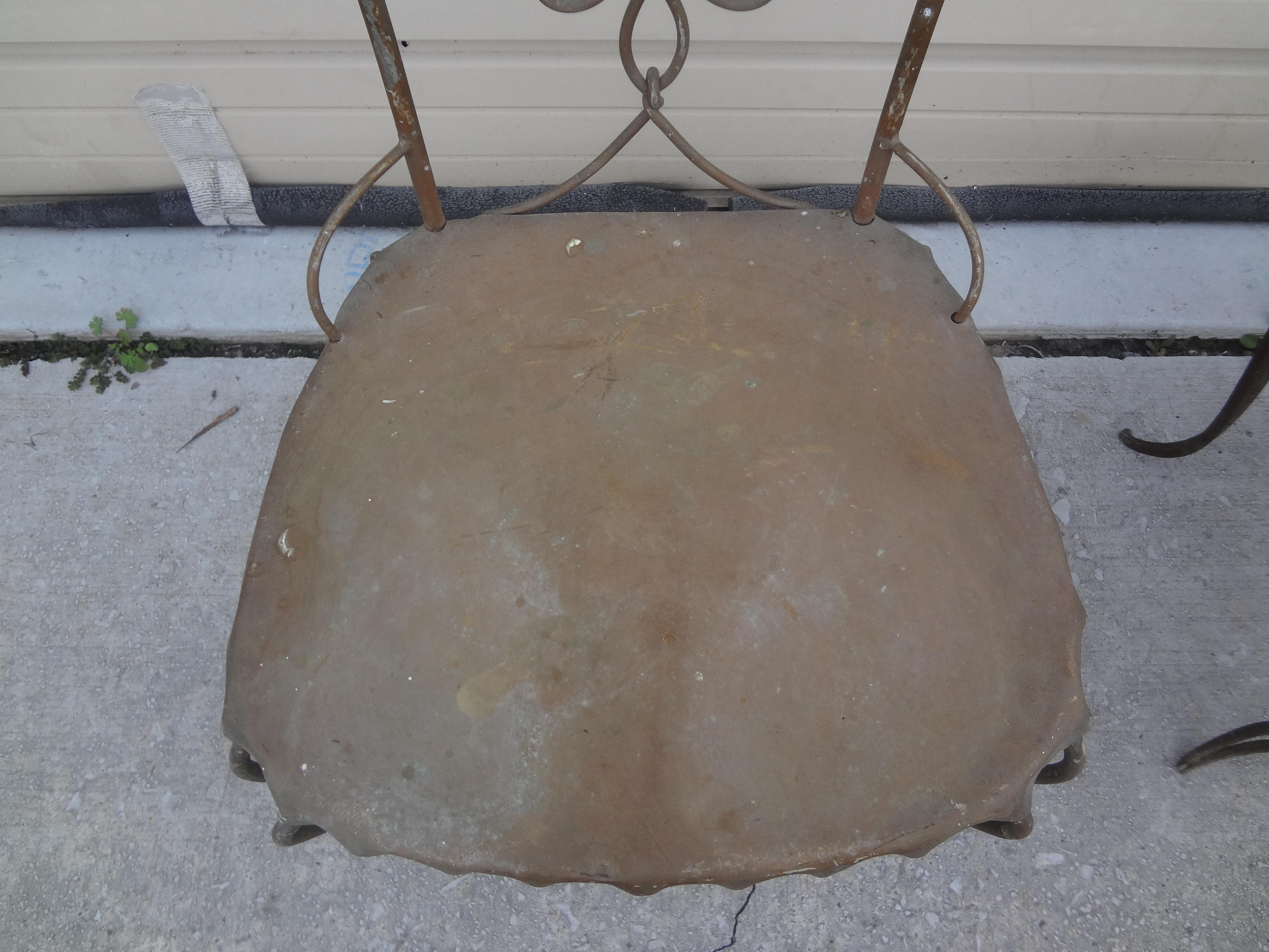 Milieu du XXe siècle Paire de chaises Art Déco françaises par René Prou en vente