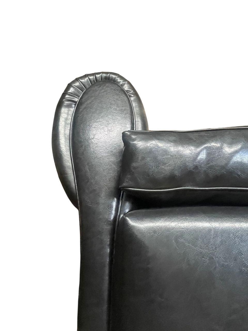 Coppia di poltrone Club in stile Art Déco francese, anni '40. in vendita 1