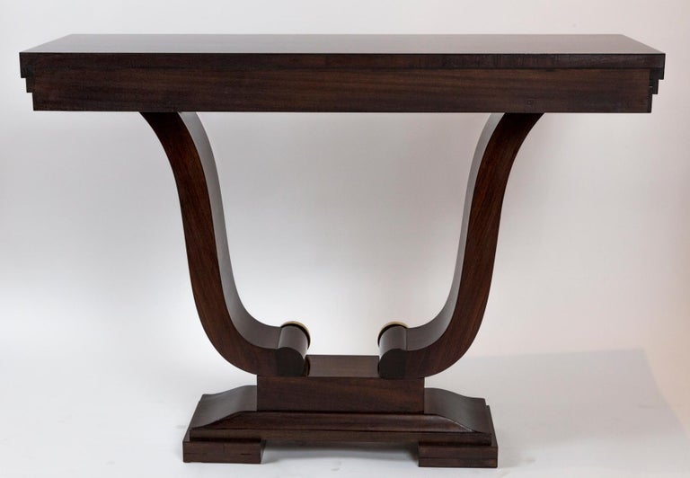 Pair of French Art Deco Console Tables For Sale at 1stDibs