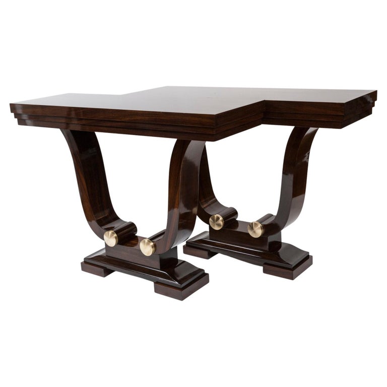 Pair of French Art Deco Console Tables For Sale at 1stDibs