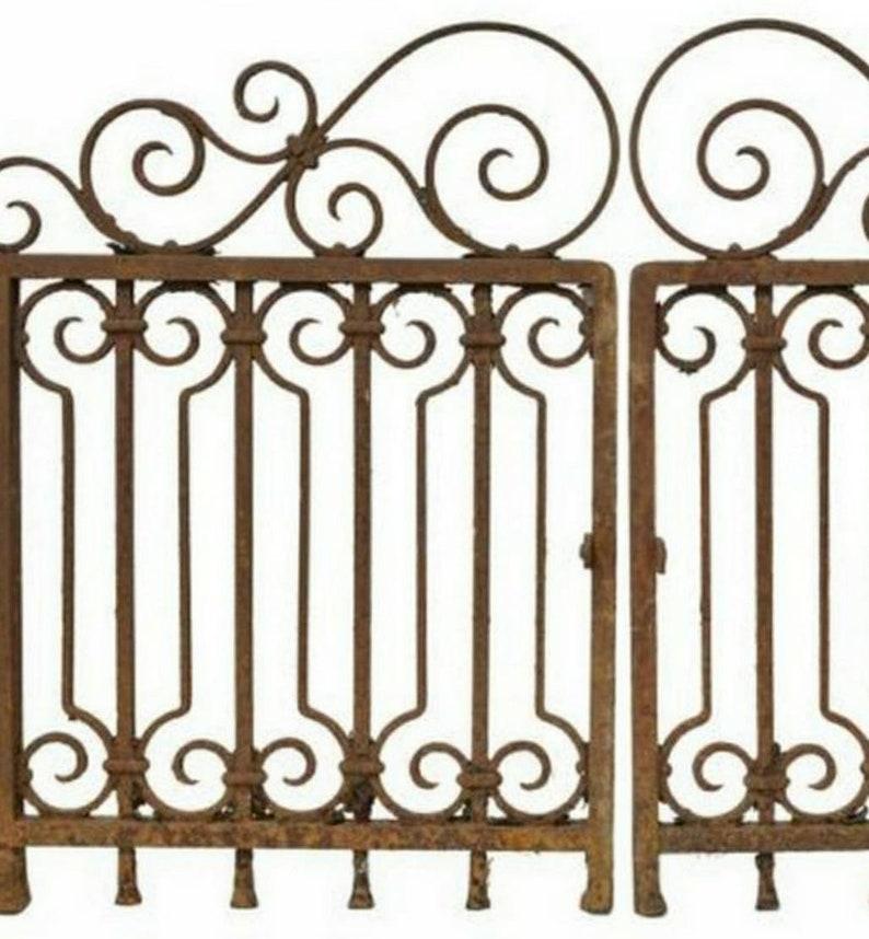 art deco garden gate