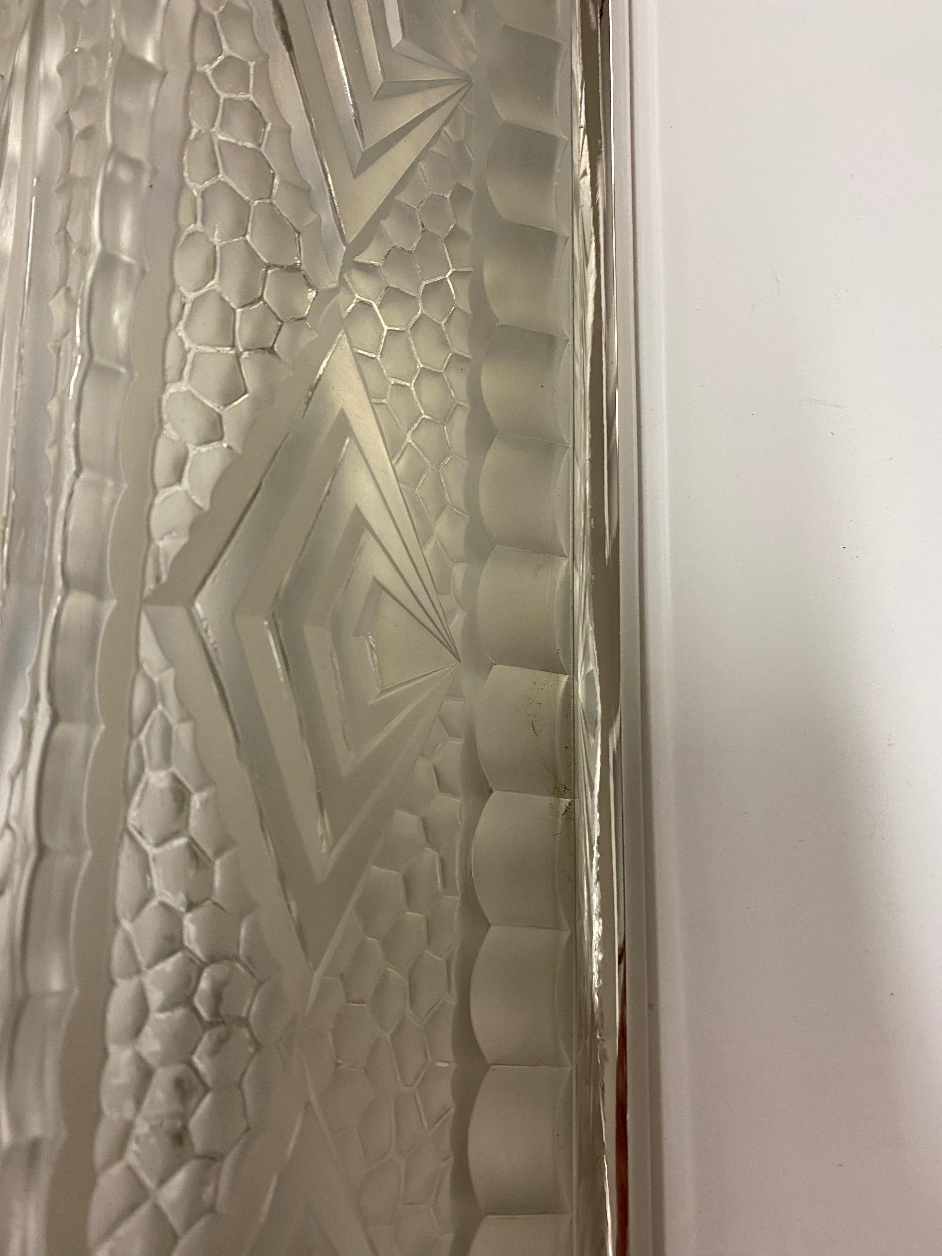 Coppia di appliques geometriche in stile Art Déco francese in vendita 4