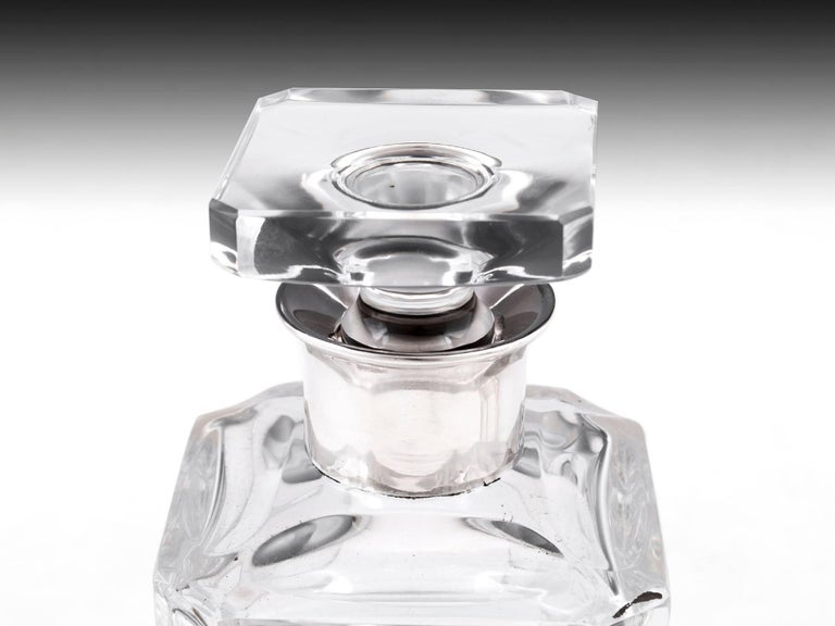 Art Deco French Lead Crystal Decanters, 20th Century at 1stDibs