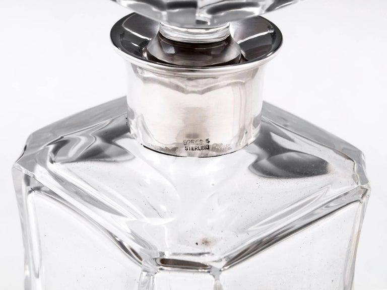 Art Deco French Lead Crystal Decanters, 20th Century at 1stDibs