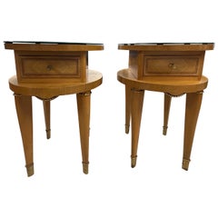 Pair of French Art Deco Nightstands
