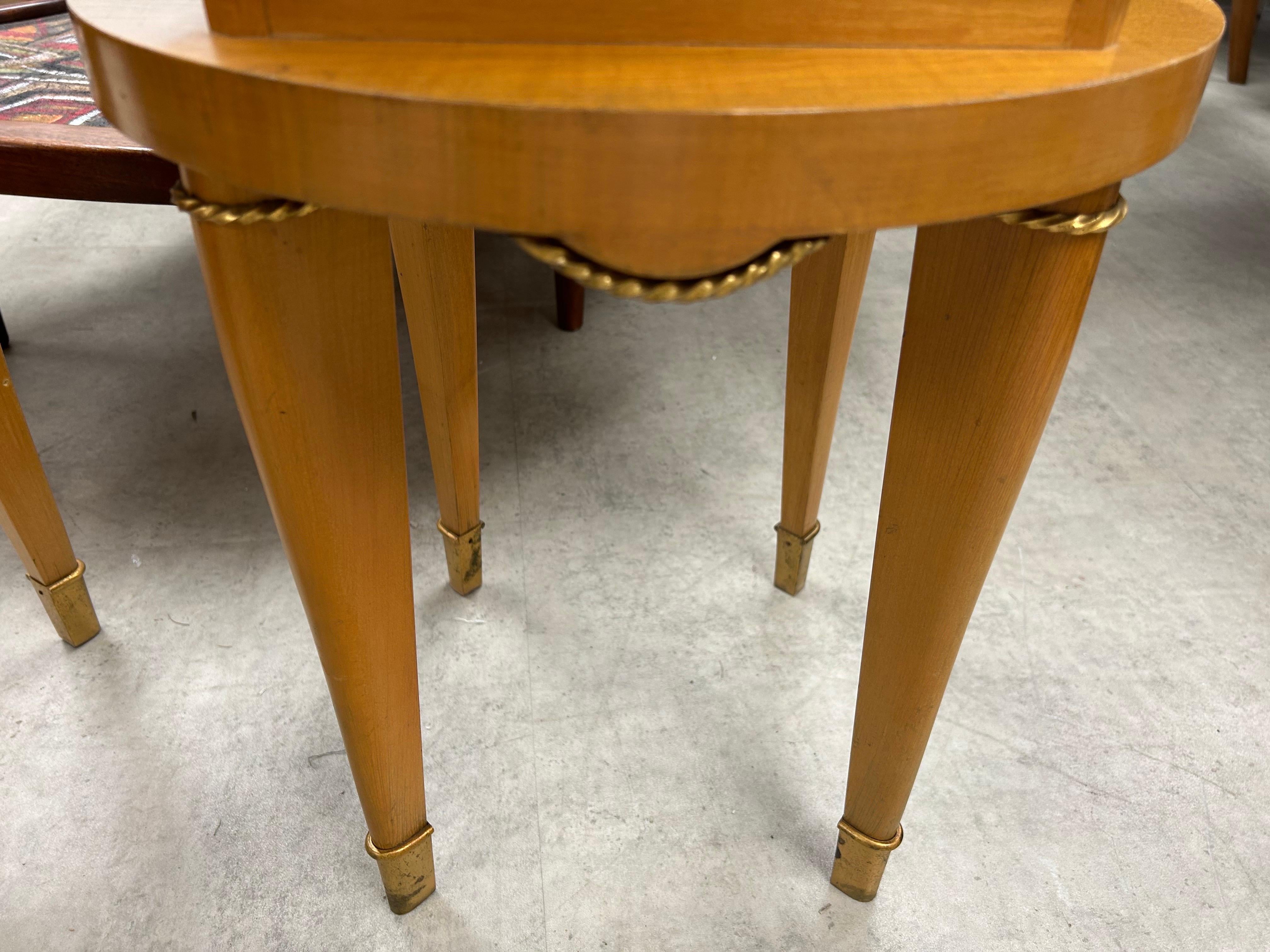 Pair of French Art Deco Nightstands For Sale 3