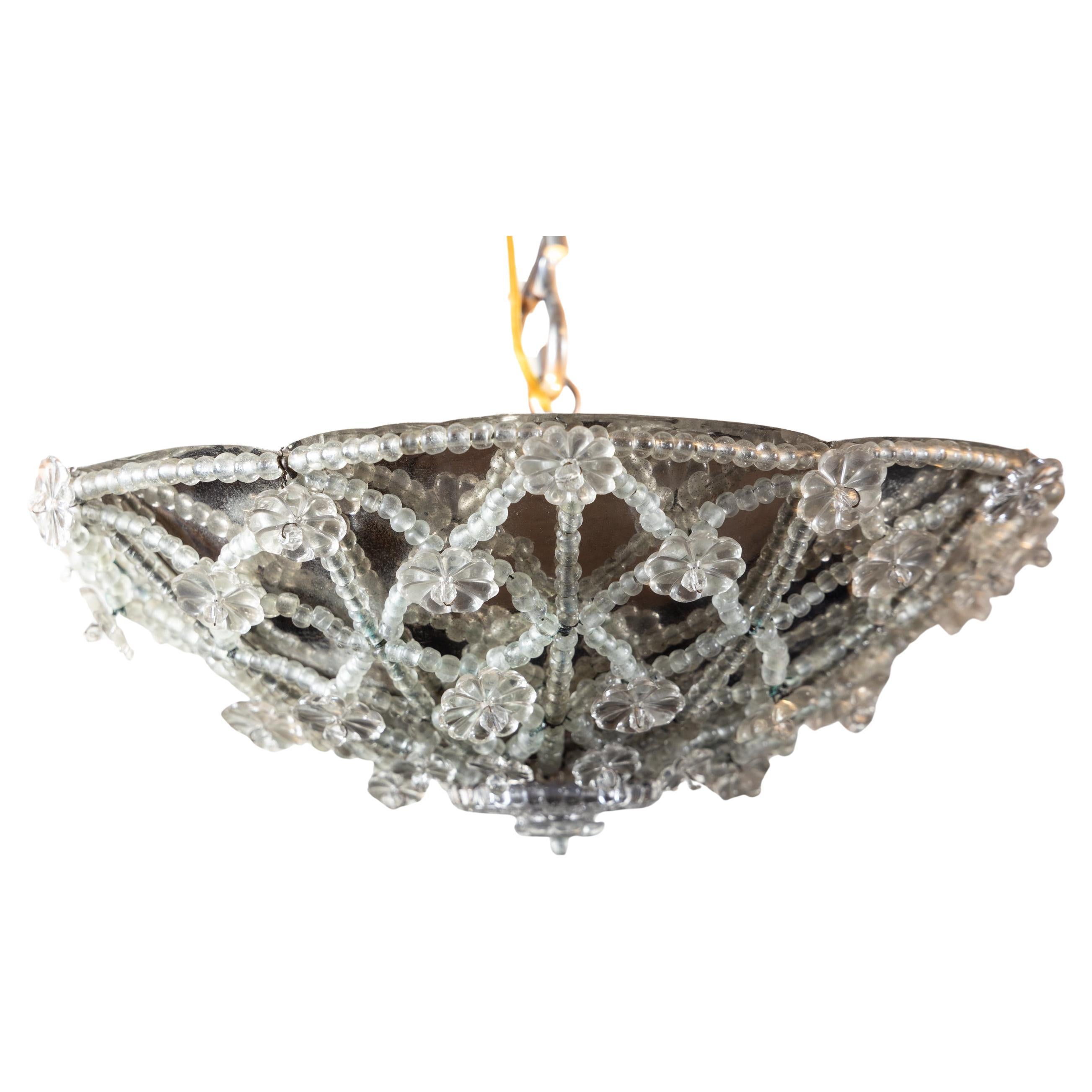 Pair of French Art Deco Plafonniers For Sale