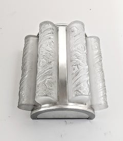 Pair of French Art Deco Sconces by Schneider