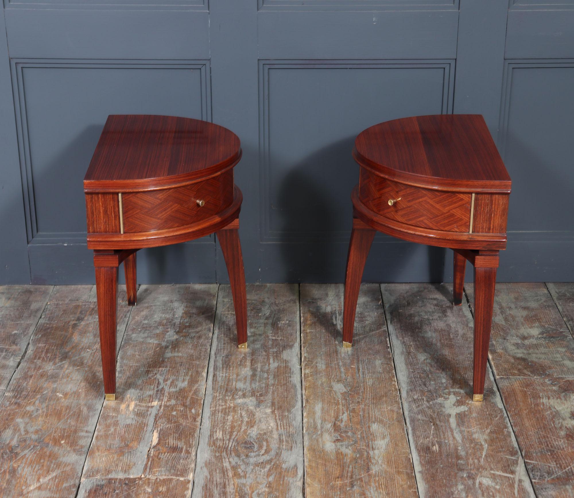 Coppia di tavolini francesi in stile Art Déco, anni '30 ca. in vendita 2