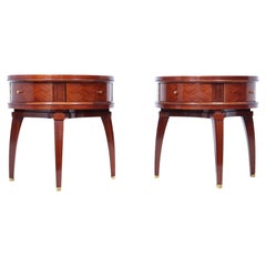 Pair of French Art Deco Side Tables, c.1930s